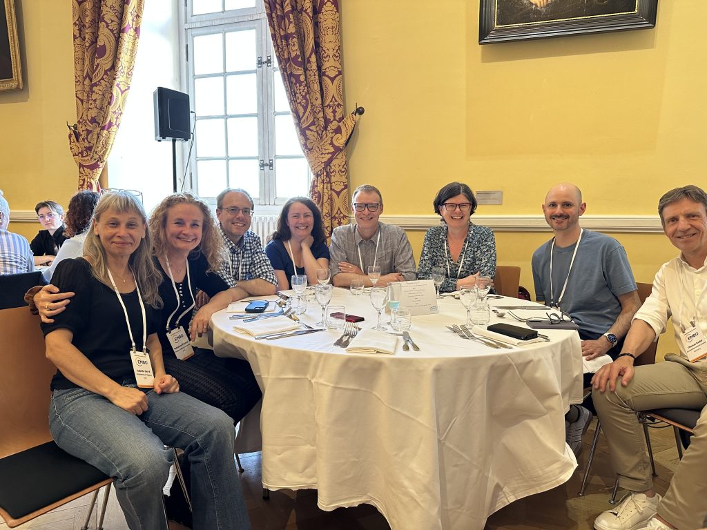 Photo of many amazing scientists at the EMBO Meeting enjoying the gala dinner
